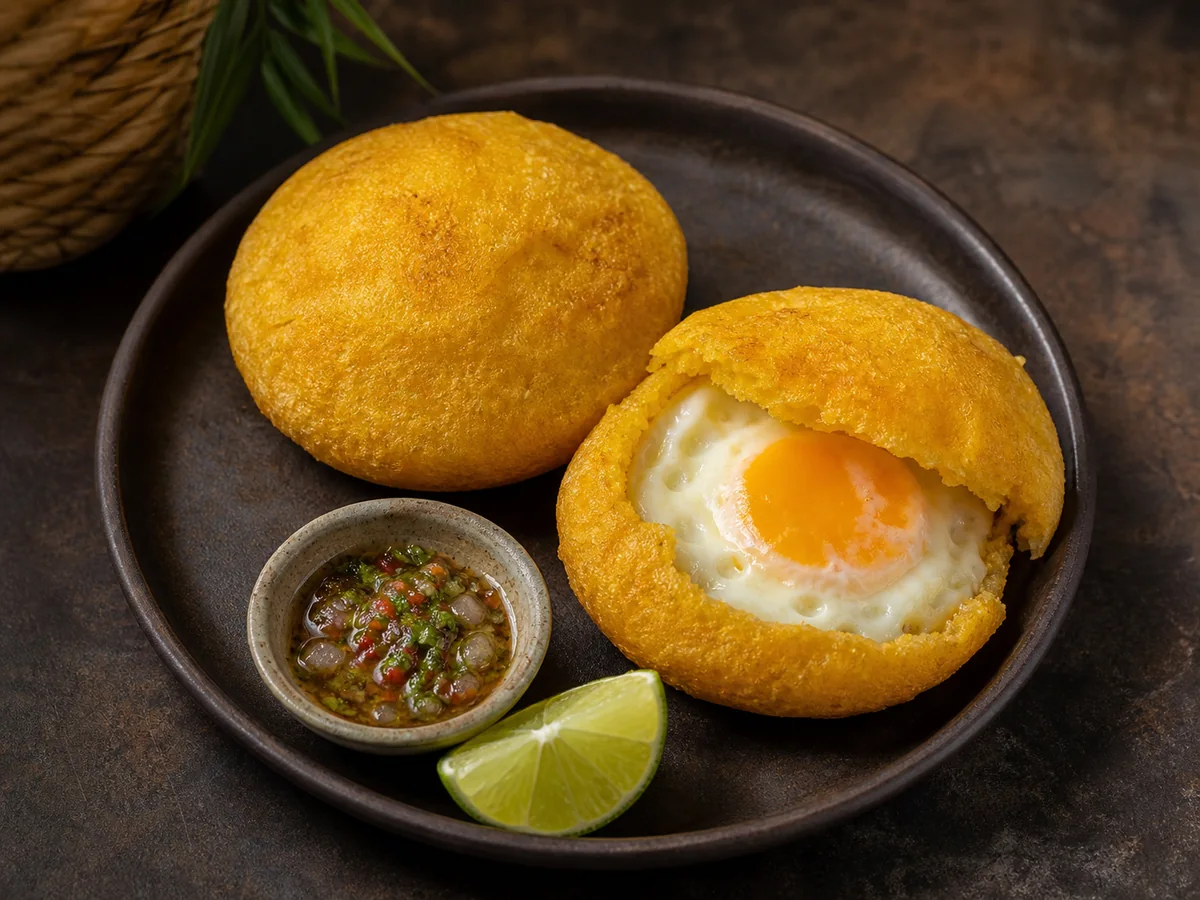 Arepa de huevo